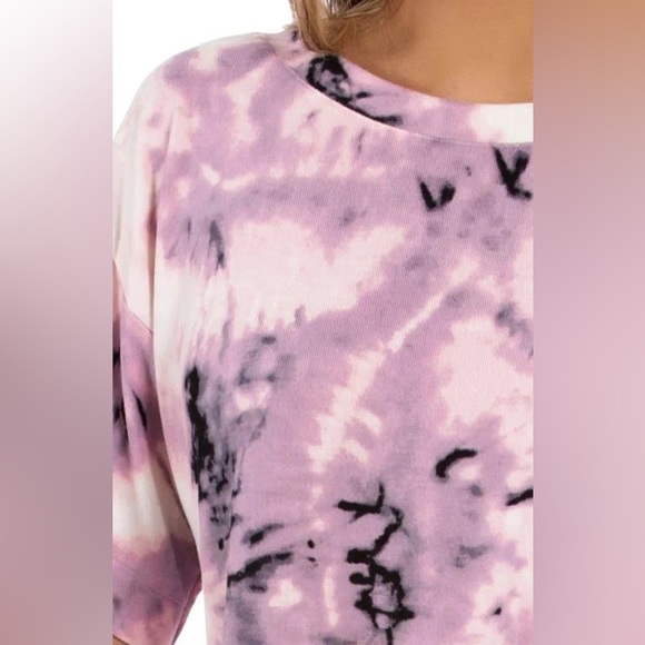 Annika Lounge Print Hacci Top - Picture 3 of 6